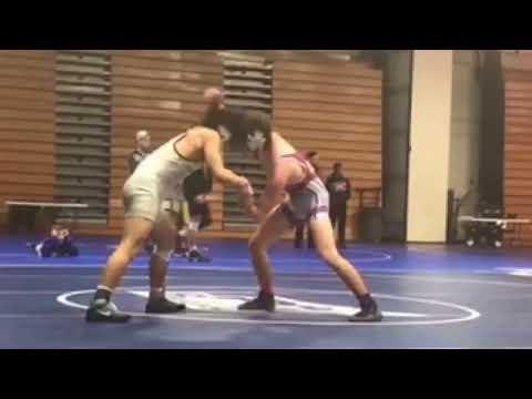 Video of Michael Cassidy (145) Conference Championship Match