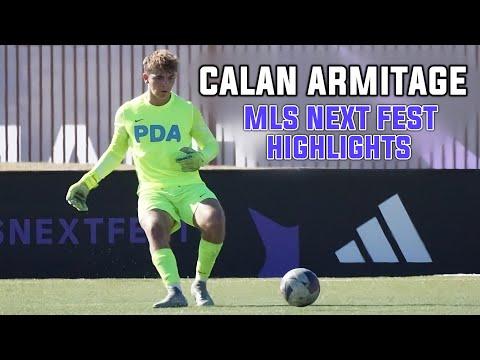 Video of MLS Next Fest Highlights - Calan Armitage
