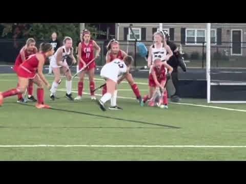 Video of Average 6 save per Game as a field hockey goalie. One game 13 