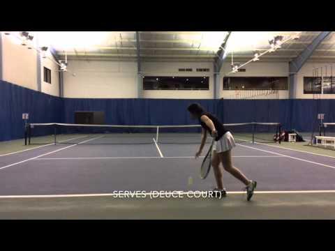 Video of Ashley Spirrison Tennis Recruiting Video