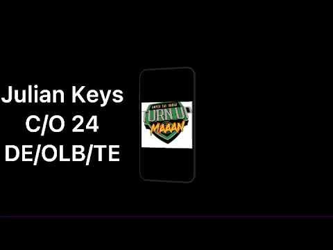 Video of Julian keys DE freshman Var highlights 
