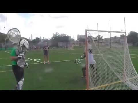 Video of Drexel Lacrosse Clinic Goalie Workout and Footwork Highlights 