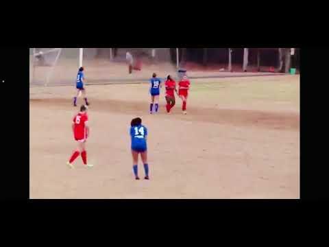 Video of Nevaeh Pressley Elite64 Striker Red Jersey #9