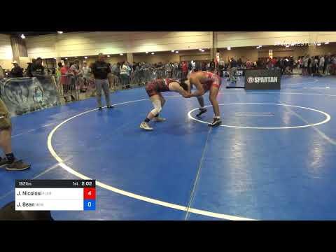 Video of Joseph Nicolosi 182 Spartan nationals wrestling 