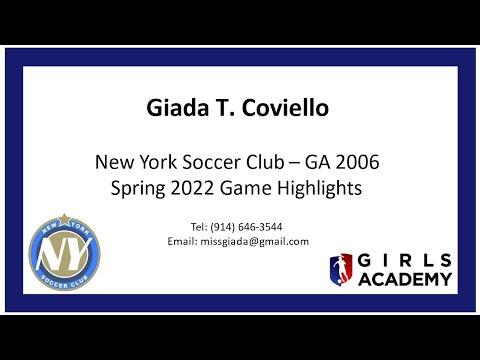 Video of Spring 2022 NYSC Girls Academy Game Highlights