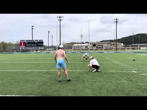 Video of Ryan Leff Class Of 2025 Rolling Live Ops Field goals - Monday April 1st