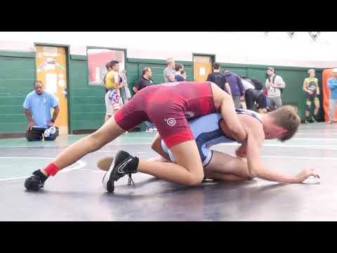 Video of Wrestling Anthony Chuquilin 5/14/22 (red Peru singlet)