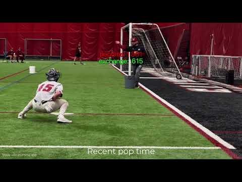 Video of Pop Time and Catching Drills