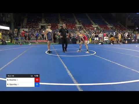 Video of 2021 US Marine Corps 16U National Championships - 113 Lbs Round Of 128 - Blake Gioimo, Iowa Vs Reid Spurley, Wisconsin