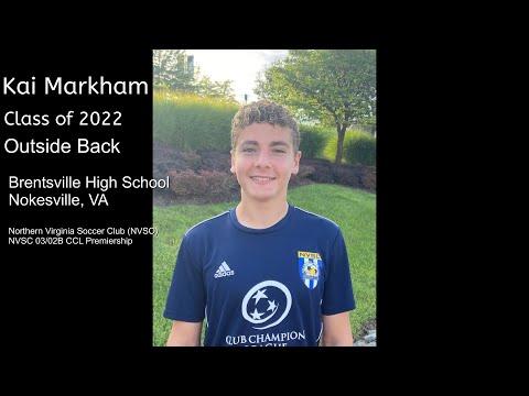 Video of Kai Markham - Class of 2022 (Mid-Atlantic Academic 50 ID Camp Aug 2 - Aug 4, 2020 )