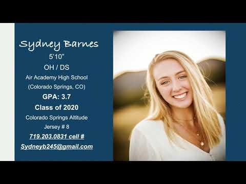 Video of Sydney Barnes (Lone Star National Volleyball Tournament)