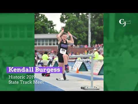 Video of State Champion Long and Triple Jump, Runner Up 100 and 200