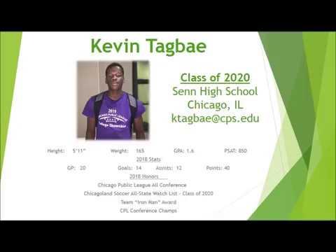 Video of Kevin Tagbae Soccer Recruiting Video - Class of 2020