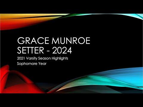 Video of Grace Munroe_Sophomore Varsity Volleyball Highlights Video