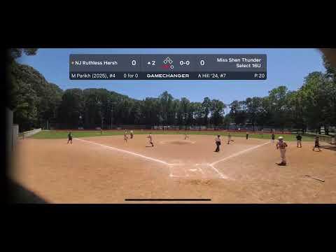 Video of 2023 16U USSSA Eastern Nationals Championship Game - 3 IP, 0 H, 0 R, 1 BB, 1 DP