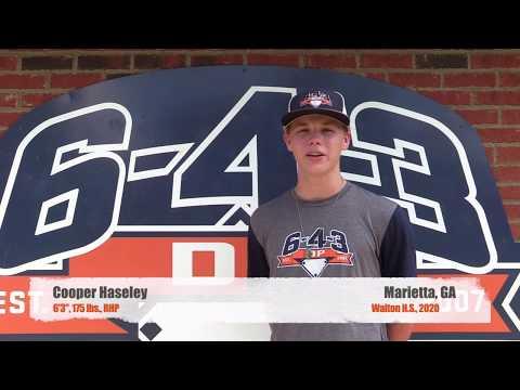 Video of Cooper Haseley RHP Marietta Ga 2020