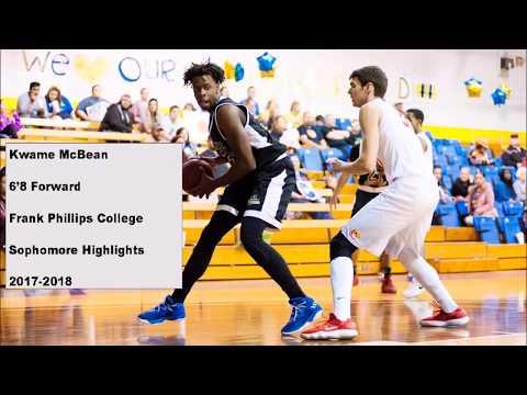Video of Kwame McBean 2017-2018 Sophomore (JuCo) Highlights