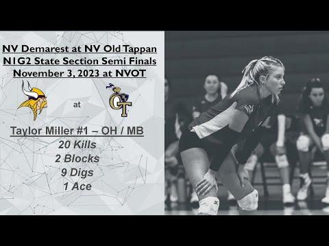 Video of Taylor Miller Highlights NVD v NVOT State Section Semi Final (11-3-23)