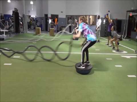 Video of Mackenzie Ringer - Strength and Agility Training Video #1 with Lemar Marshall