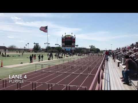 Video of 110 hurdles/ Josiah Martinez 