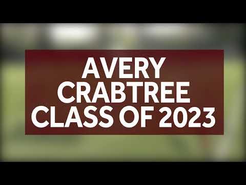 Video of Avery Crabtree 2020 fall highlights