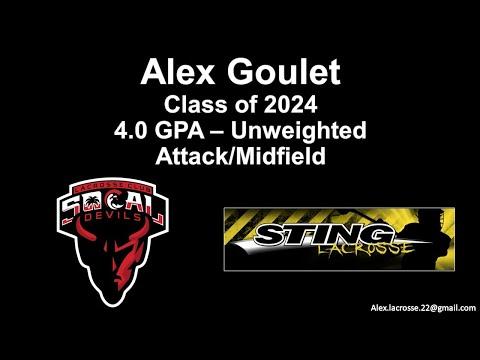 Video of Alex Goulet, Class of 2024, Summer 2023 Highlights