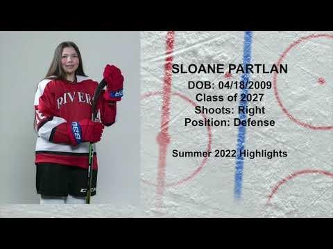 Video of Sloane's summer 2022 hockey highlights