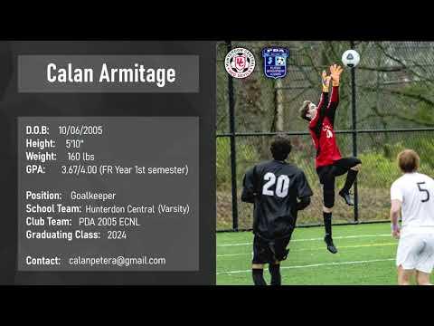 Video of Calan Armitage - 2020 College Soccer Goalkeeper Recruiting Highlight Video - Class of 2024