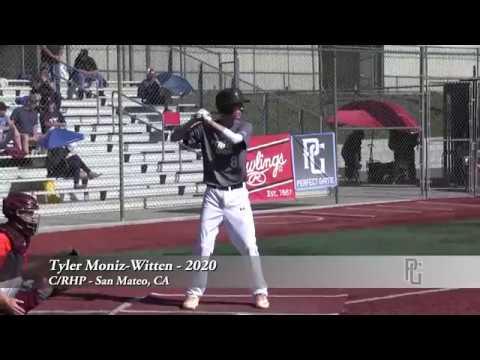 Video of Tyler Moniz-Witten - C/RHP - San Mateo, CA - 2020