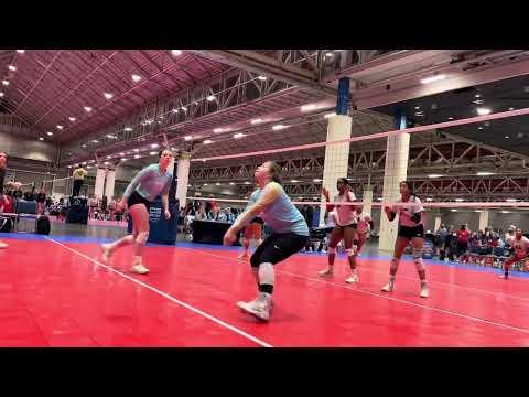 Video of Filling in as setter for a 17s team   #26 jersey 