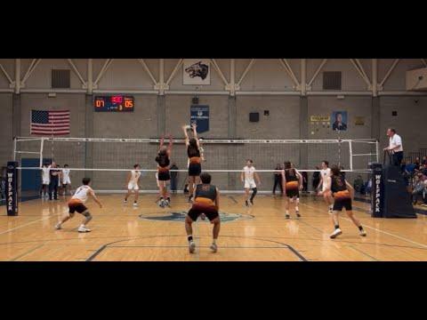 Video of Clovis West - Nick Dvorak - 2024 Middle Blocker - Clovis East TRAC Games