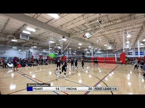 Video of Ashlyn Caddell (Blue Jersey #3)Feast vs FBCHA @ State Tourney - 10/7/22