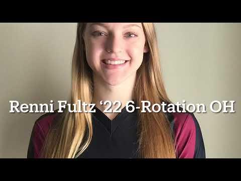 Video of Renni Fultz ‘22        6 Position OH #14