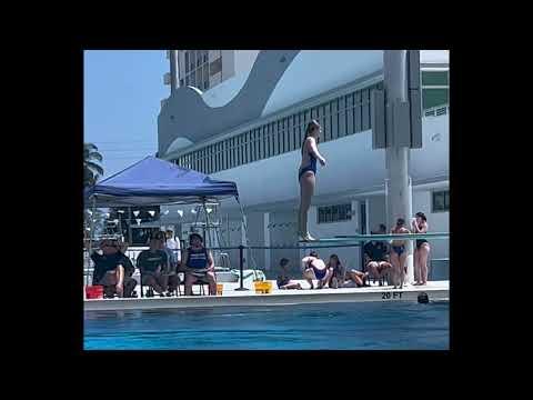Video of Eva Shawver - 1 meter diving highlights