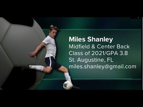 Video of Miles Shanley, Midfield & Center Back, class 2021