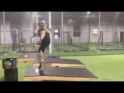 Video of Workout 5/16/20- Pitching 3 views: FB, Change-Up, Curve