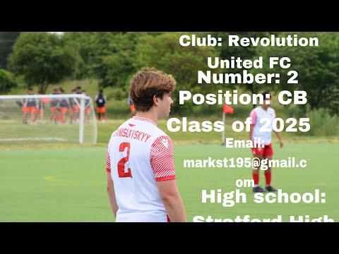 Video of Mark Stanislavskyy 2023 Club Season Highlights
