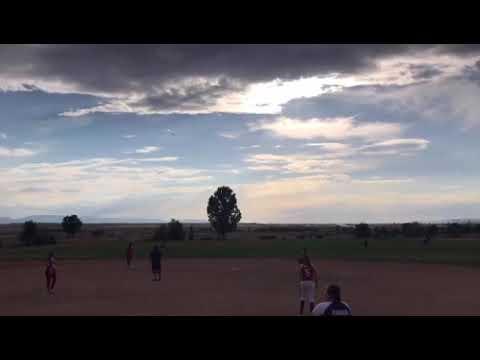 Video of Softball hit a triple🥎