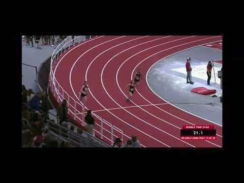 Video of New Balance Nationals 2023 200m