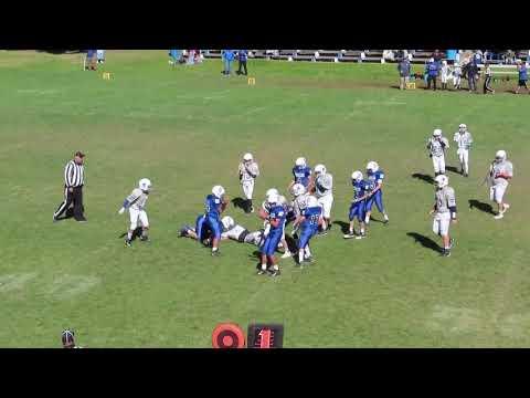 Video of QB Trayce Stone # 16 on Blue  7th Grade