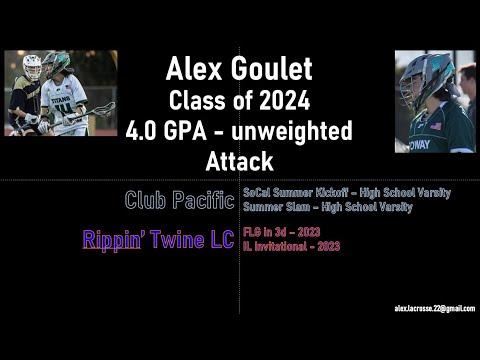 Video of Alex Goulet, Class of 2024, Summer 2022 Highlights