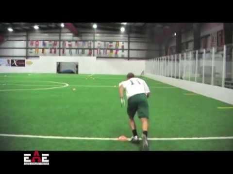 Video of EAE football combine s garcia