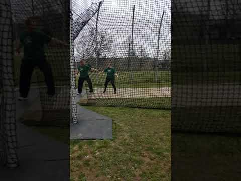 Video of Practicing my discus spin