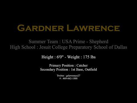 Video of Gardner Lawrence (2021 C) - Quarantine Recruitment Film 3