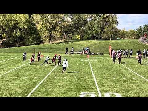 Video of Grade 9 Age 14 WR No11 Homecoming Interception