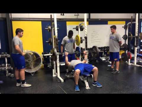 Video of 20 reps of 225 pounds