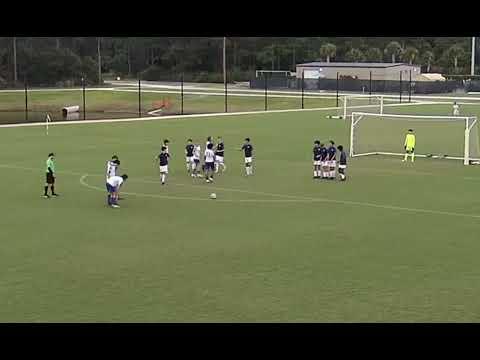 Video of Free kick gol - Nov 14 2021 - vs Palm Beach United (U17 ECNL)
