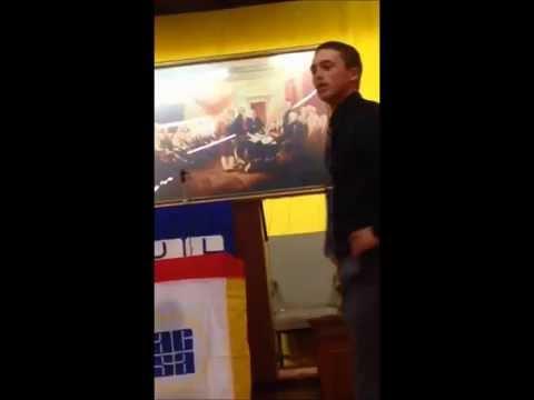 Video of Jake Bikle-Speech Contest Winner