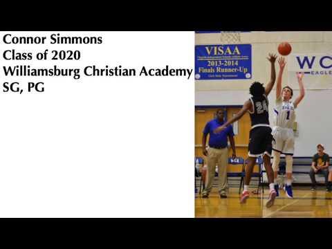 Video of Connor Simmons, 6'3" SG Combo, 2018/19 Season