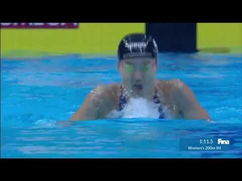 Video of Ashley McMillan FINA World Junior Championships 2019 200 IM